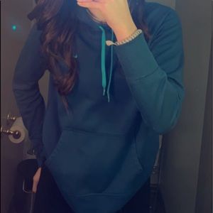 Blue Nike athletic hoodie brand new worn 3 times